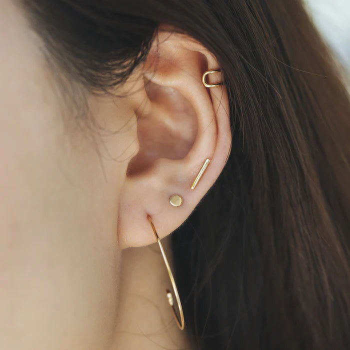 DOT | Disc Stud Earrings