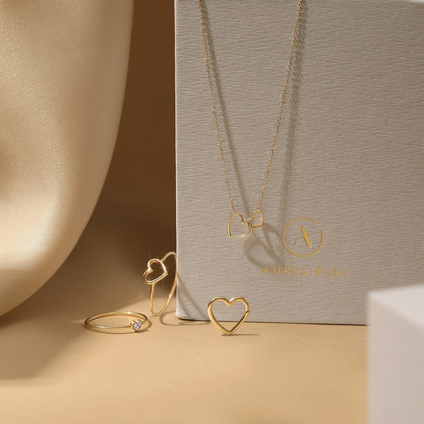 JULIETTE | Interlocked Hearts Necklace