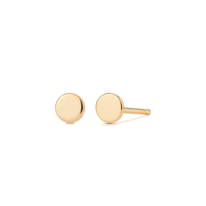 DOT | Disc Stud Earrings