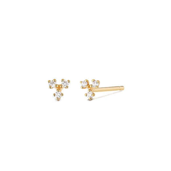 CLOVER | Diamond Studs