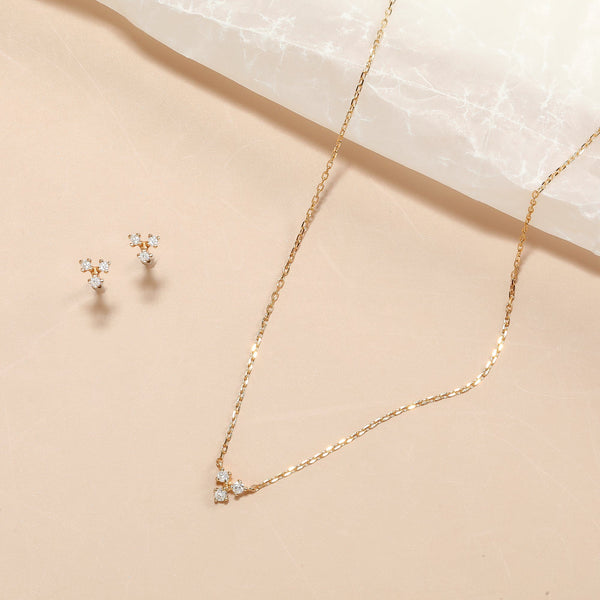 CLOVER | Diamond Necklace