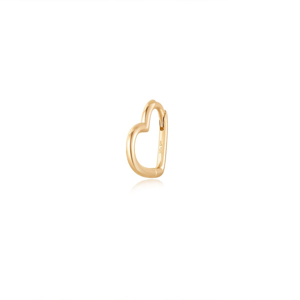 JULIETTE | Single Heart-Shaped Hoop