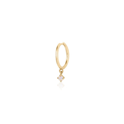 EZRA | Single Opal Hoop