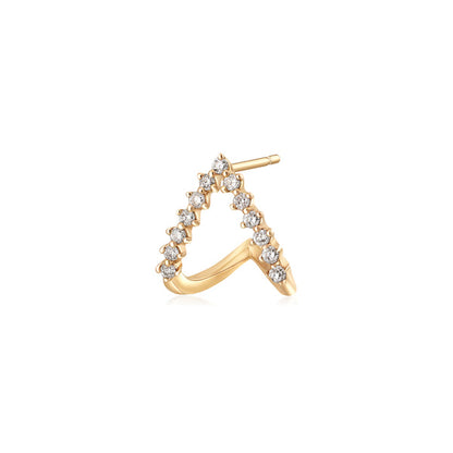 ASPIRE | Lab-Grown Diamond Wishbone Earring