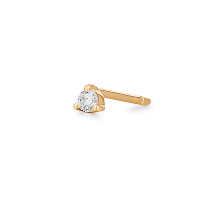 UNA | Single Diamond Mini Stud Earring