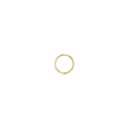 EVA | Small Endless Single Hoop Earring