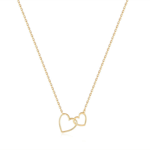 JULIETTE | Interlocked Hearts Necklace