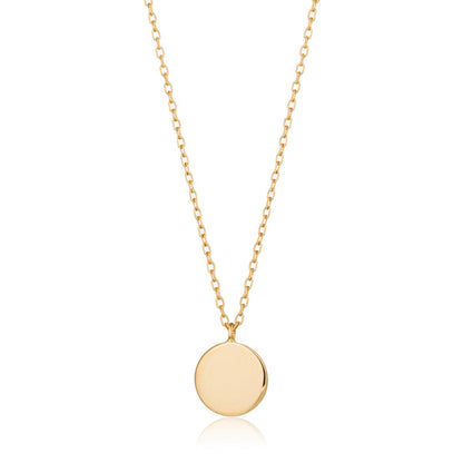 DOT | Shiny Disc Necklace