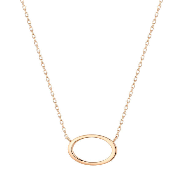 IRENE | Open Oval Necklace