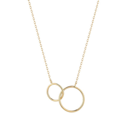 HELEN | Interlinked Circles Necklace