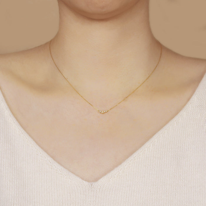 VENUS | Opal and Diamond Necklace