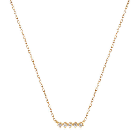 LUCKY | Lab-Grown Diamond Wishbone Necklace