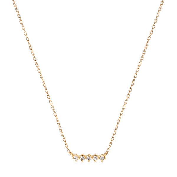 LUCKY | Lab-Grown Diamond Wishbone Necklace