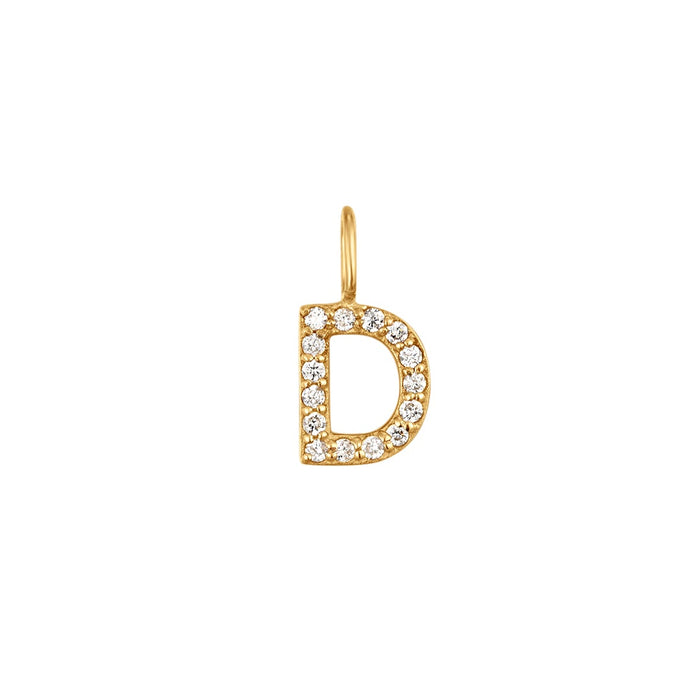 D | Diamond Initial Charm