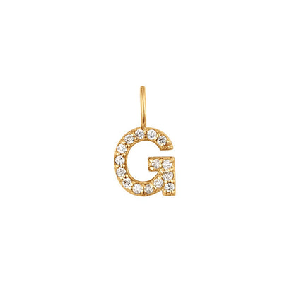 G | Diamond Initial Charm