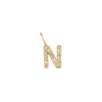 N | Diamond Initial Charm