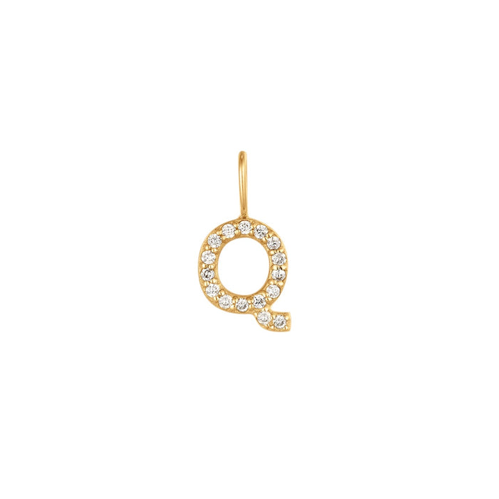 Q | Diamond Initial Charm