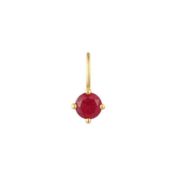 JULY | Ruby Necklace Charm