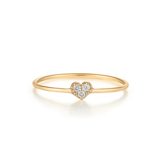 SOPHIE | Diamond Heart Ring