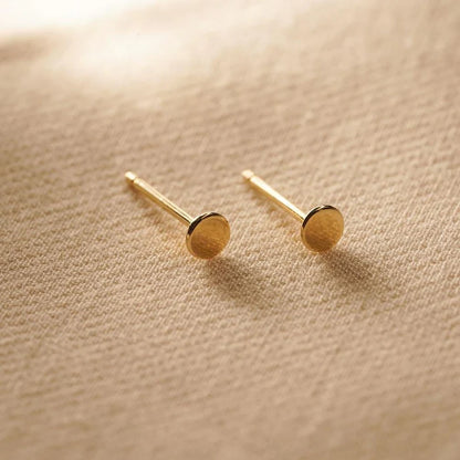 DOT | Disc Stud Earrings