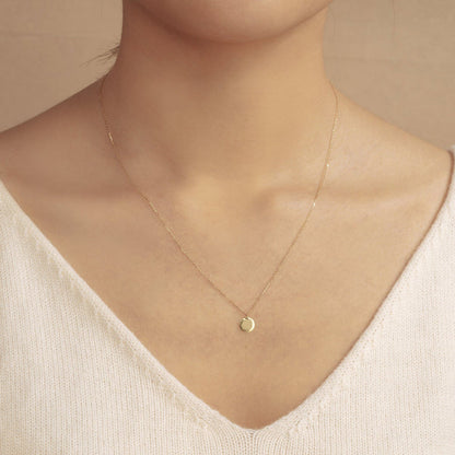 DOT | Shiny Disc Necklace