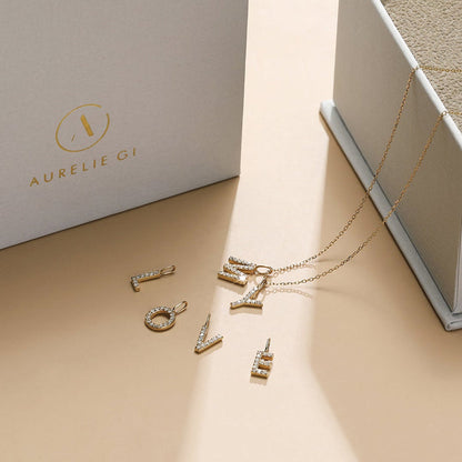 L | Diamond Initial Charm