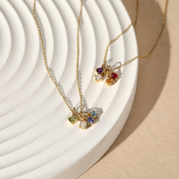 MARCH | Aquamarine Necklace Charm
