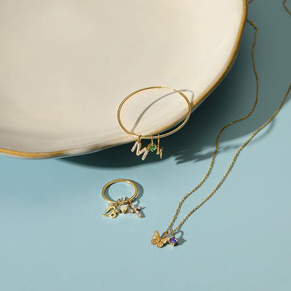 OCTOBER | Opal Necklace Charm