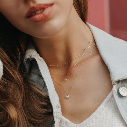 BELLA | Diamond Heart Pendant