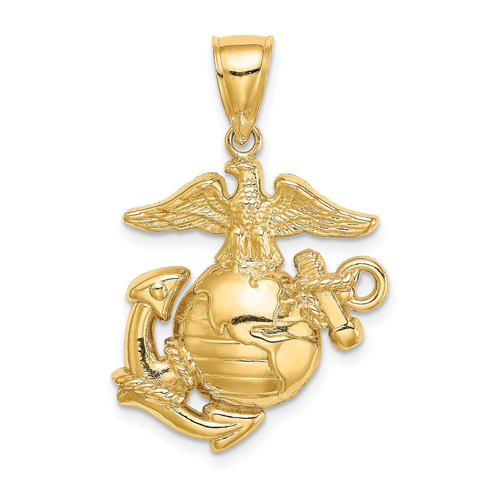 14k Marine Corps Symbol Charm
