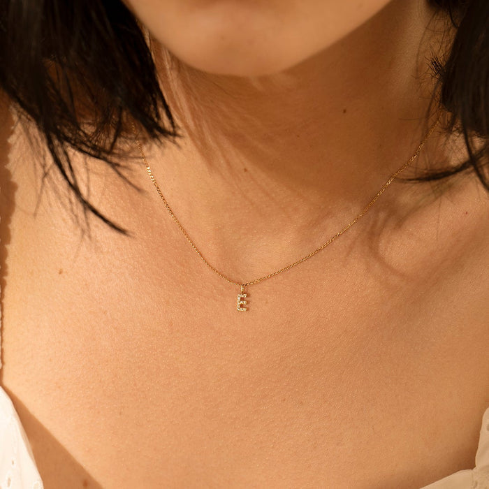 E | Diamond Initial Charm