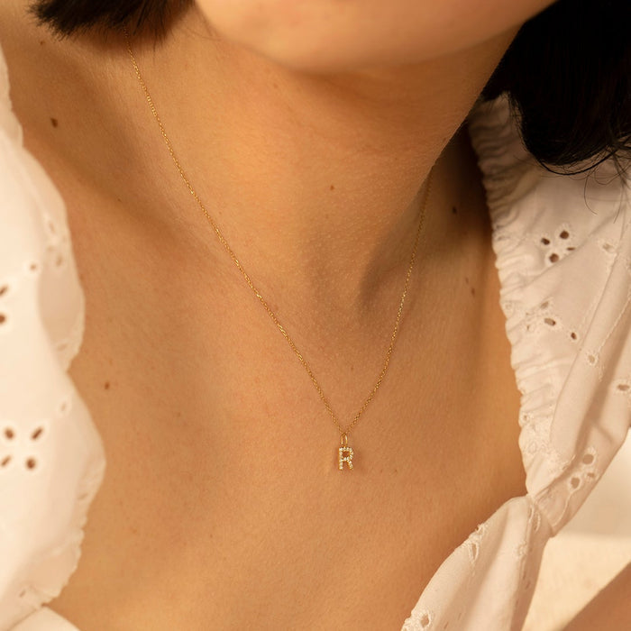 R | Diamond Initial Charm