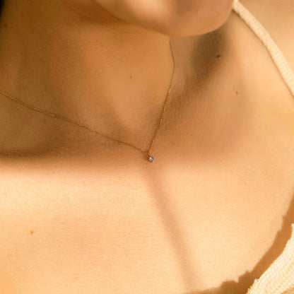 DECEMBER | Tanzanite Necklace Charm
