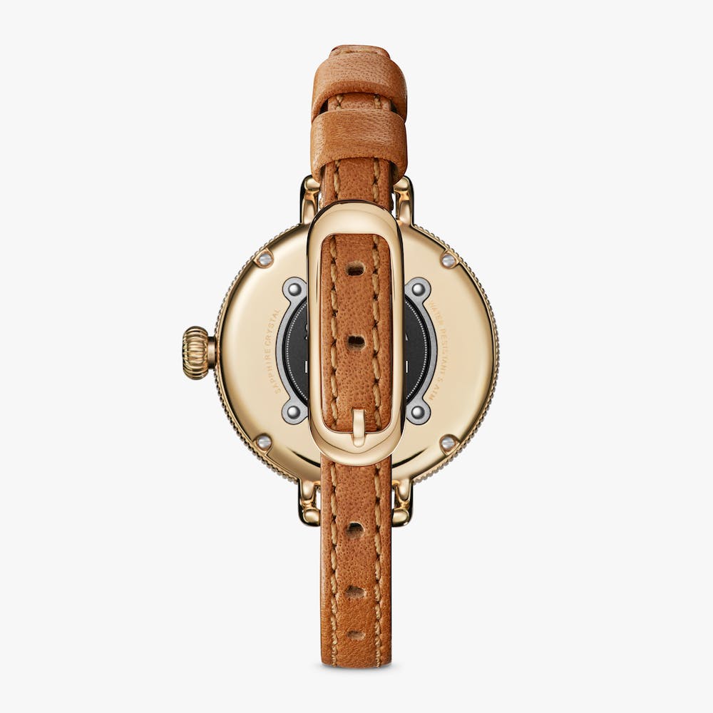 THE BIRDY MOON PHASE 34MM | White