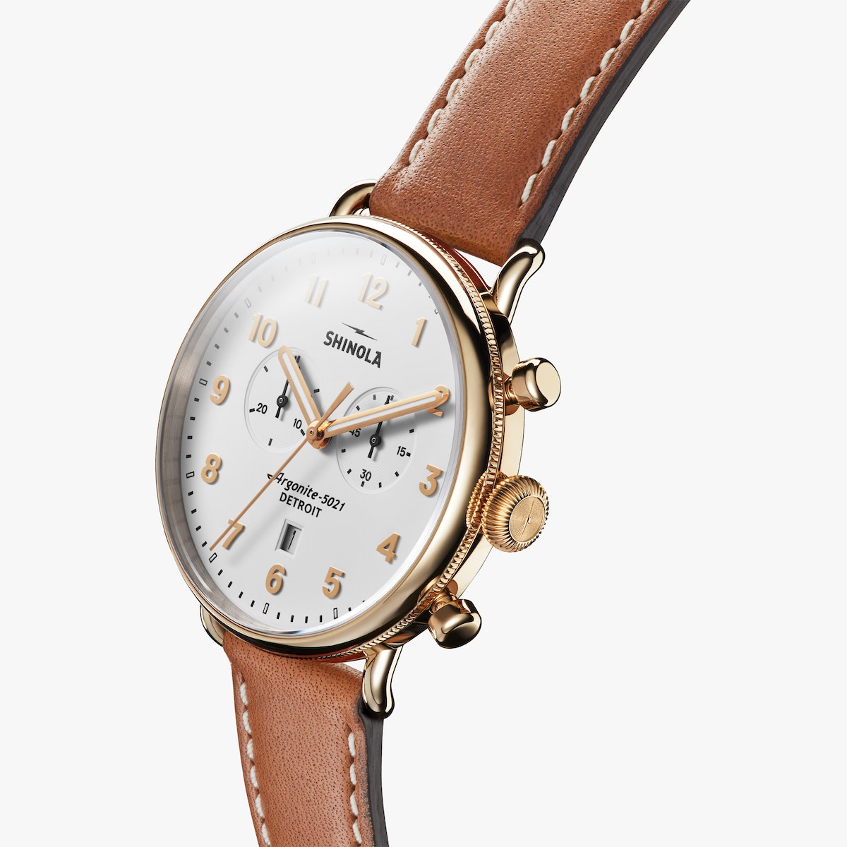 THE CANFIELD CHRONO 43MM | White