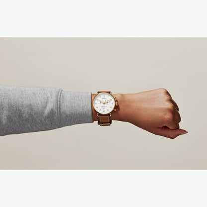 THE CANFIELD CHRONO 43MM | White