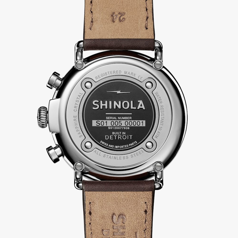 THE RUNWELL CHRONO 47MM | Silver