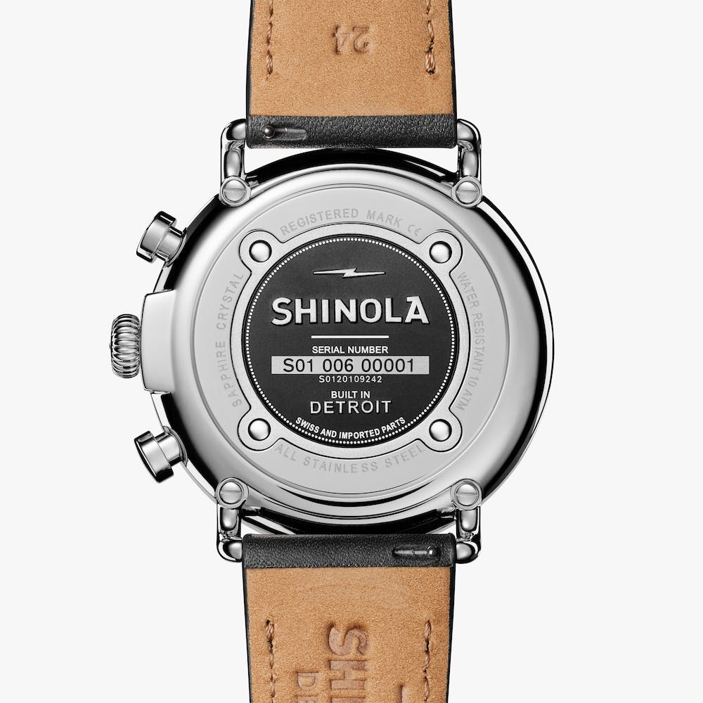 THE RUNWELL CHRONO 47MM | Black