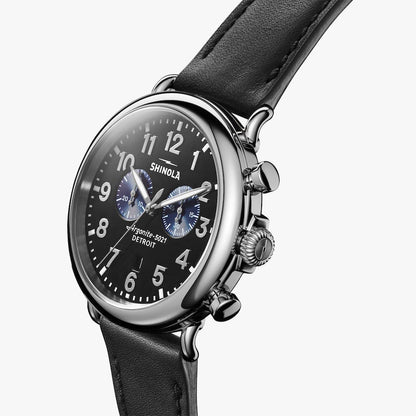 THE RUNWELL CHRONO 47MM | Black