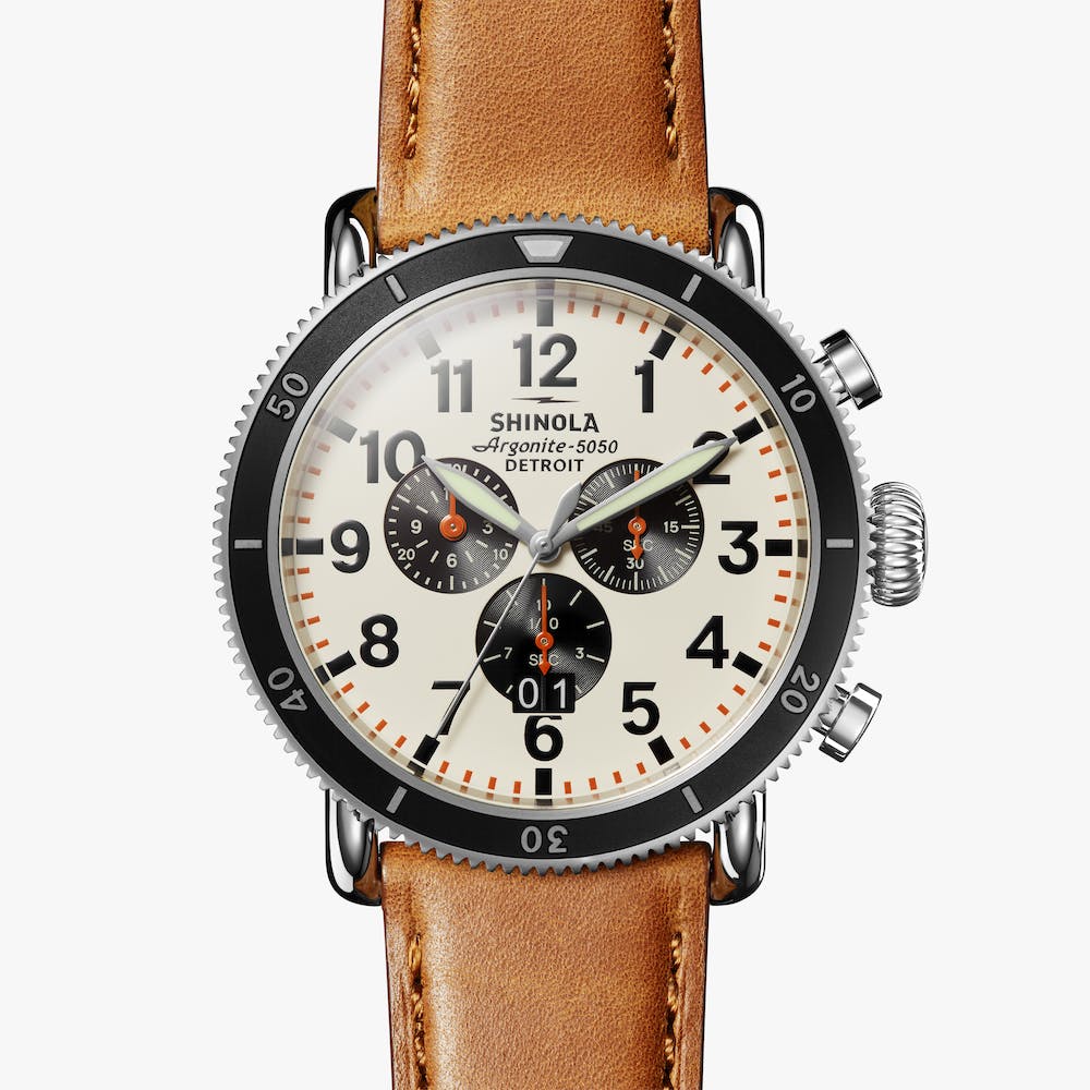 THE RUNWELL SPORT CHRONO 48MM | Cream