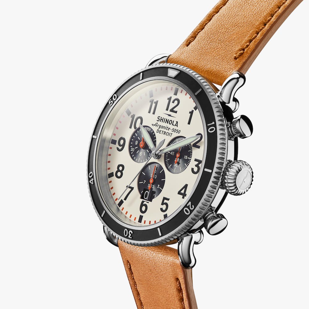 THE RUNWELL SPORT CHRONO 48MM | Cream