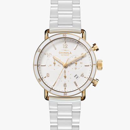 THE CANFIELD SPORT 40MM | White