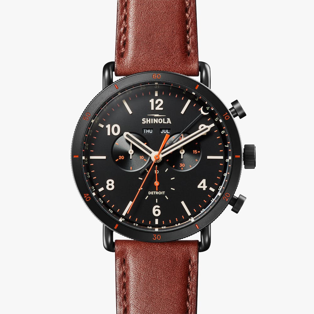 THE CANFIELD SPORT 45MM | Black hi