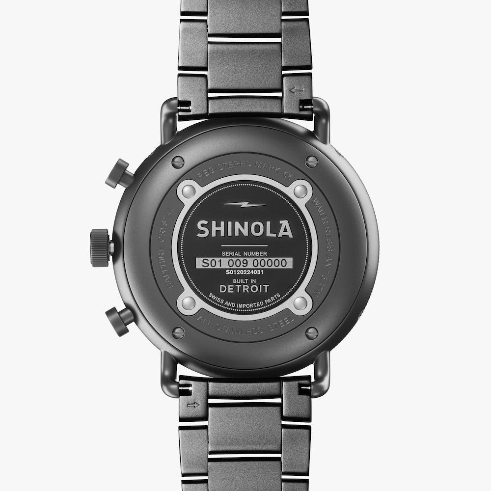 THE CANFIELD SPORT 45MM | Gunmetal