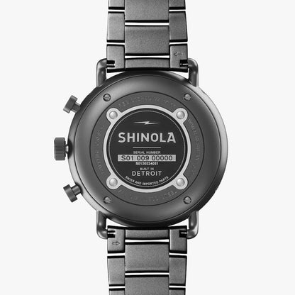 THE CANFIELD SPORT 45MM | Gunmetal
