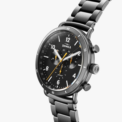 THE CANFIELD SPORT 45MM | Gunmetal