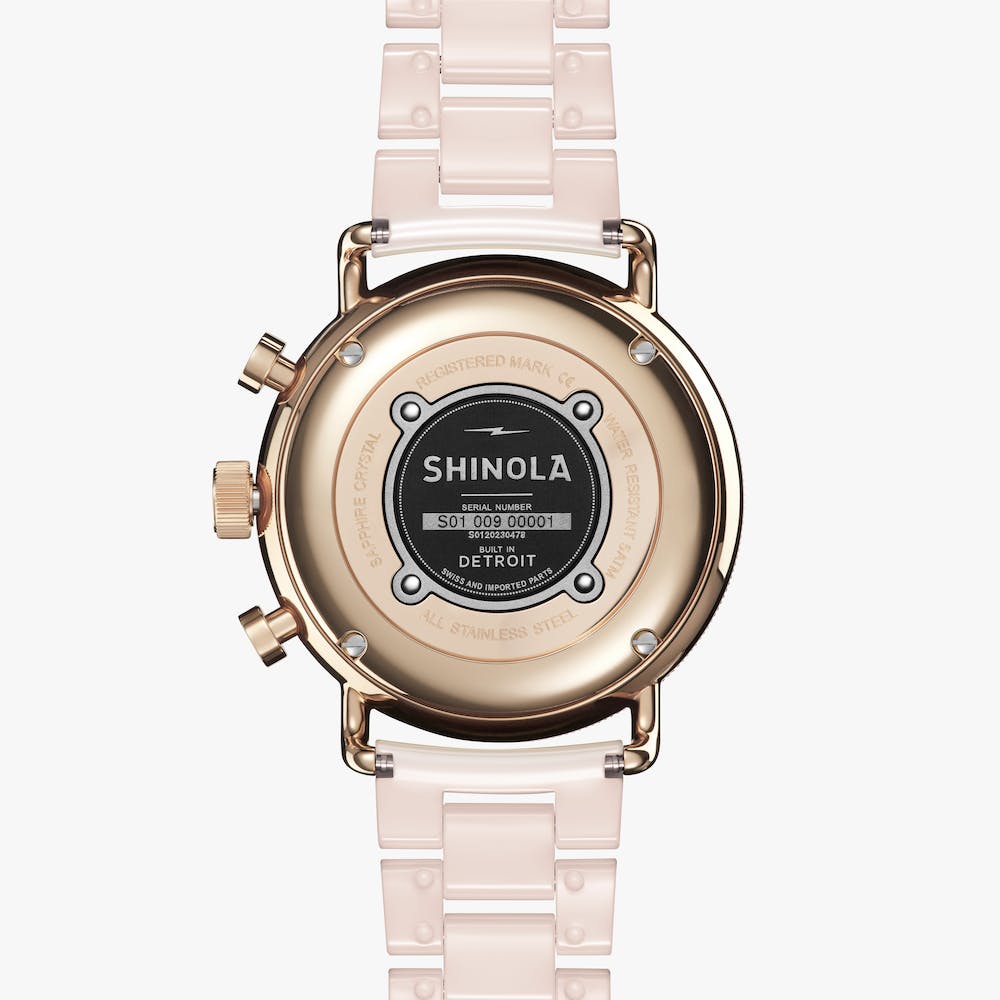 THE CANFIELD SPORT 40MM | Blush