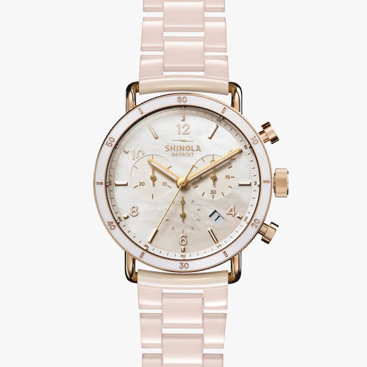 THE CANFIELD SPORT 40MM | Blush