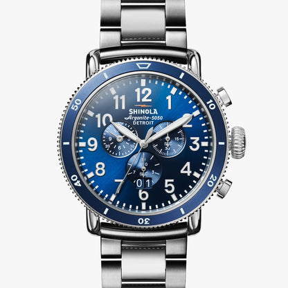 THE RUNWELL SPORT CHRONO 48MM | Midnight Blue