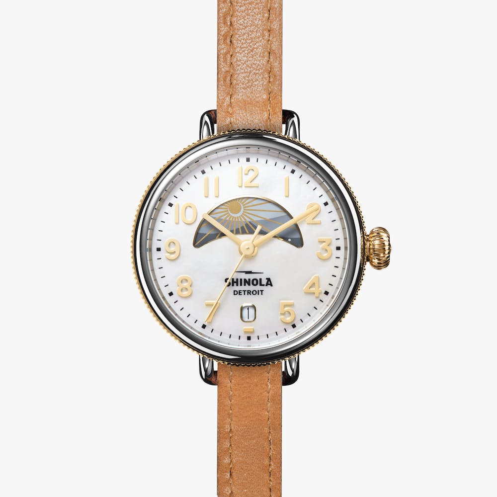 THE DAY & NIGHT BIRDY 38MM | Mother of Pearl